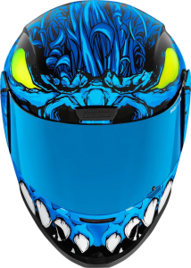 Casca Icon Airform™ Manik'R Black/Blue/Fluorescent Green/White
