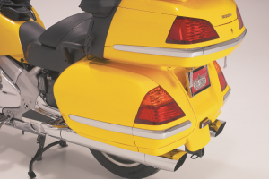 Saddlebag Molding Inserts Chrome