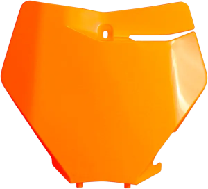 Replacement Front Number Plate Orange