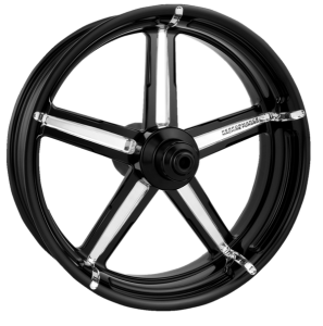 One-piece Aluminum Wheel Black