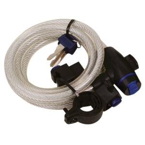 Cablu Oxford Antifurt 1.8M X 12mm - Clear
