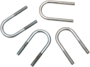 Plow Replacement U-bolts Silver , 3, nordicamoto.ro