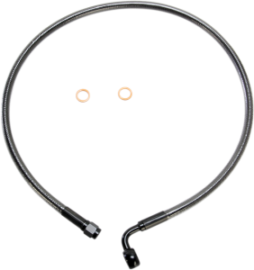 Alternate Length Designer Series Abs-specific Front Brake Line Kit Black, Black Pearl, 1, nordicamoto.ro