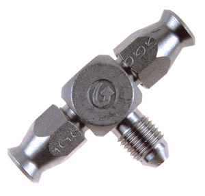 Brake Line Tee Silver