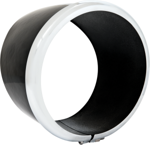 Headlight Trim Ring/shroud Kit Black, Chrome