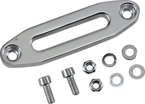 Aggro Winch Roller Fairlead Silver 
