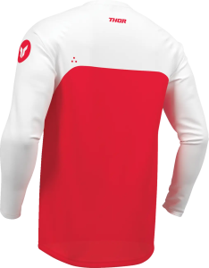 Youth Ridemode Menace Jersey Red, White S, 6, nordicamoto.ro