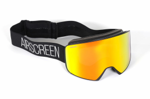 Ochelari Snowmobile Airscreen NIVIS 01 Negru Obsidian