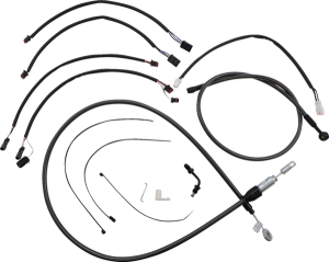 Black Pearl Designer Handlebar Installation Kit Black, 1, nordicamoto.ro