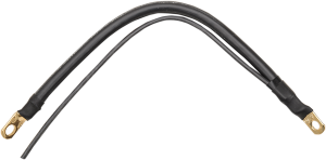 Battery Cable With Auxiliary Wire Black, 1, nordicamoto.ro