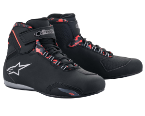 Ghete Alpinestars Sektor WP Black/Gray/Red