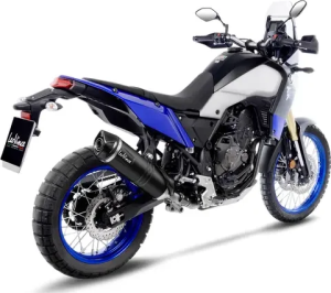 Tobă de eșapament LeoVince LV One Evo Black Edition Slip-On pentru Yamaha Ténéré, 3, nordicamoto.ro