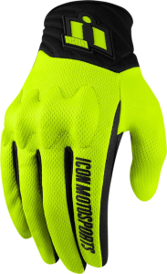 Manusi Textile Icon Anthem 2 Stealth™ Black/Hi-Viz Yellow