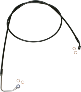 Xr Stainless Upper Brake Line Black