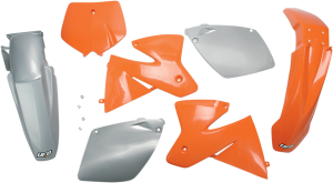 Full Body Replacement Plastic Kit Gray, Orange