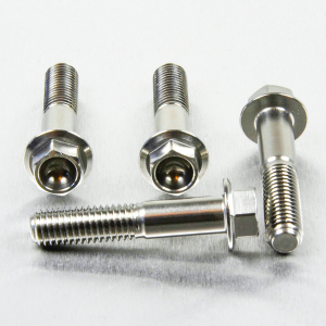 Axle Pinch Bolt Kit Stainless Steel, Front