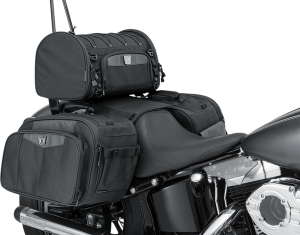 Momentum Outrider Throw-over Saddlebags Black, 2, nordicamoto.ro