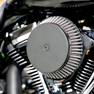 Plain Cover Big Air Cleaner Kit Black