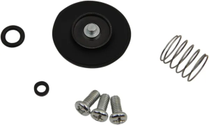MOOSE RACING Accelerator Pump Rebuild Kit Black 