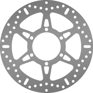 D-series Round Brake Rotor Silver