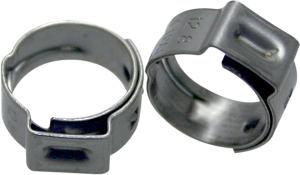 Stepless® Ear Clamps Silver