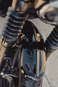 Front Fender Old School Black