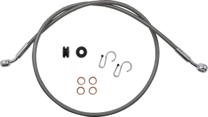 Xr Stainless Dot Brake Line Kit Chrome, Sterling Chromite® Ii