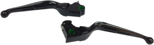 Slotted Wide Blade Lever Set Black