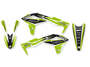 Dream 4 Graphics Kit Black, Green, White, 2, nordicamoto.ro