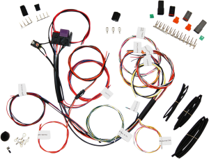 Complete Bike Harness With Starter Relay & 3-circuits