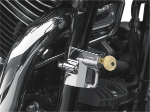 Universal Helmet Lock Silver, 4, nordicamoto.ro