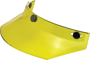 3-snap Moto Helmet Visor Yellow ONE SIZE, 5, nordicamoto.ro