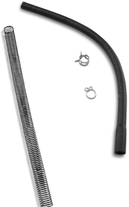 Hose And Clamp Kit Black, 1, nordicamoto.ro