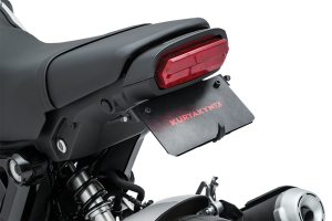 License Plate And Turn Signal Mount Black, 2, nordicamoto.ro