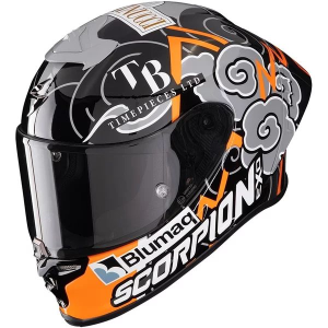Casca sport SCORPION EXO-R1 EVO AIR FIM Racing #1 Aron Canet Replica 2024, nordicamoto.ro