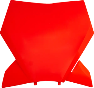 Front Number Plates Orange