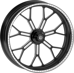 Delmar One-piece Aluminum Wheel Black