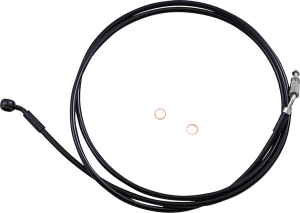 Hydraulic Clutch Line Black Coated With Black Fittings