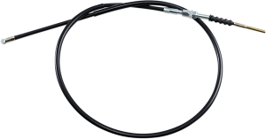 Black Vinyl Brake Cable Black