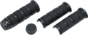 Three-piece Iso®-grips Black