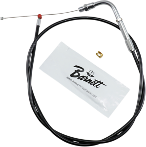 Black Vinyl Throttle/idle Cable Black Standard, 1, nordicamoto.ro