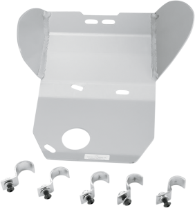 Placă de protecție din aluminiu (argintie), 1, nordicamoto.ro
