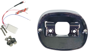 Taillight Baseplate For Harley-davidson Chrome, 1, nordicamoto.ro