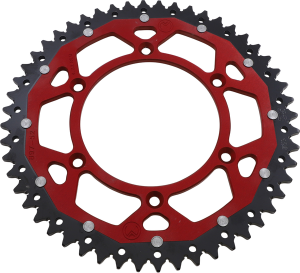 MOOSE RACING Pinion dublu roșu 