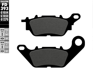 Semi-metallic Brake Pads, 1, nordicamoto.ro