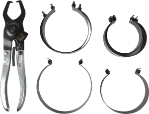 Piston Ring Compressor Set Black, 1, nordicamoto.ro