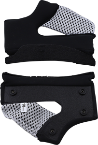 Cheekpads Ece G-g/s 10mm Black, 1, nordicamoto.ro