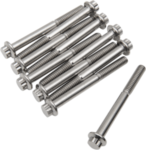 Bolt 12pt 1/4-20x1 Gray
