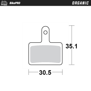 Organic Brake Pad