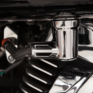 Fuel Fitting Cover Chrome